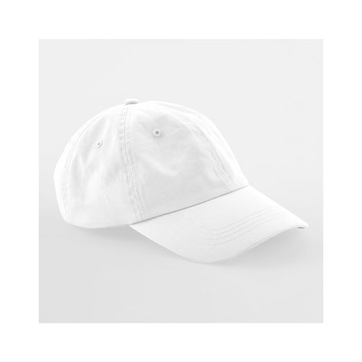 Beechfield Low Profile 6 Panel Dad Cap_x000D_ White