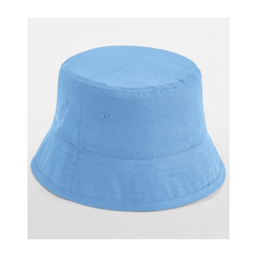 Beechfield Organic Cotton Bucket Hat Sky Blue