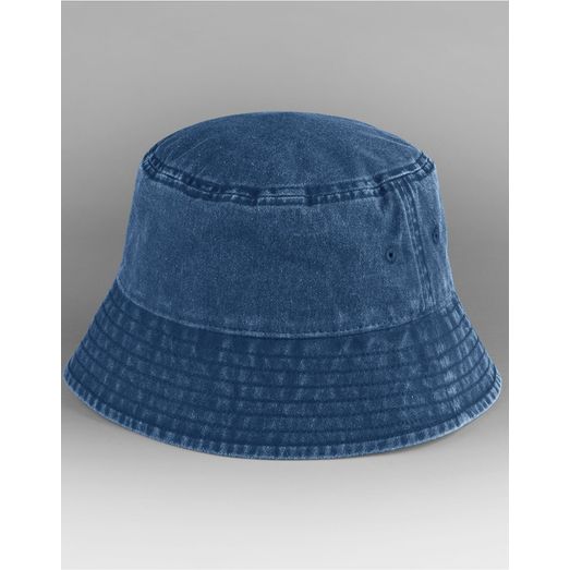 Beechfield Vintage Bucket Hat Vintage Denim