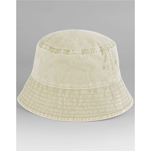 Beechfield Vintage Bucket Hat Vintage Stone