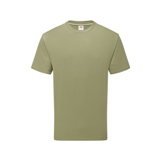 Fruit Of The Loom Pure Cotton T Classic Olive Green