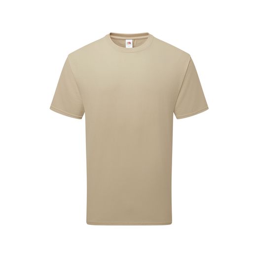 Fruit Of The Loom Pure Cotton T Desert Sand