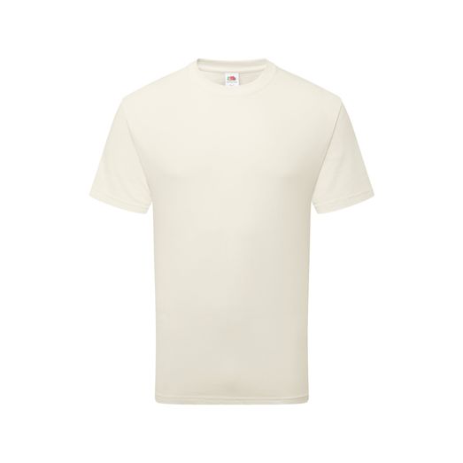 Fruit Of The Loom Pure Cotton T Natural