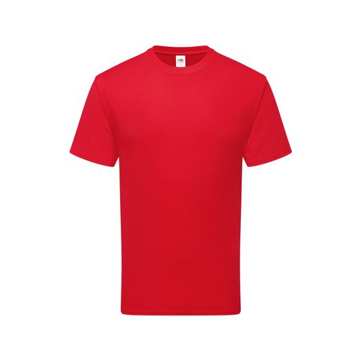 Fruit Of The Loom Pure Cotton T Red