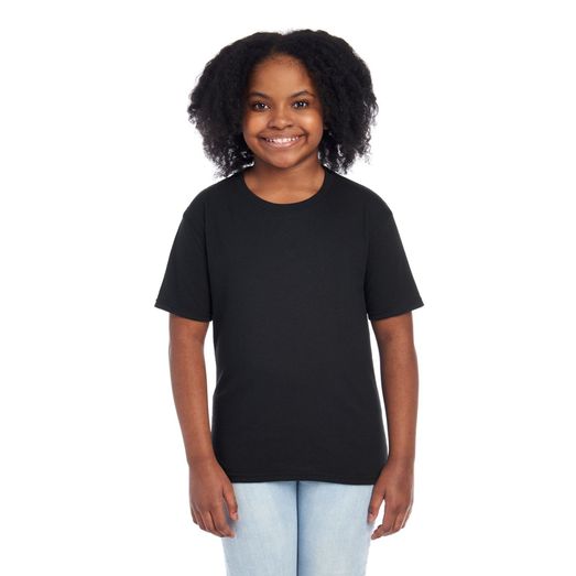 Jerzees Eco Youth Premium Organic T Black