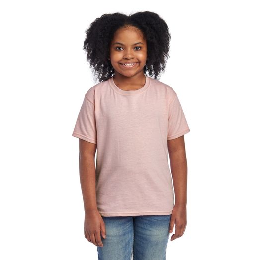 Jerzees Eco Youth Premium Organic T Blush Pink