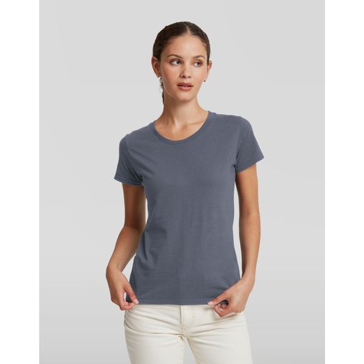 Russell Ladies' Authentic Classic T Convoy Grey