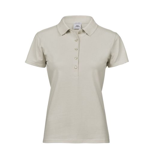 Tee Jays Ladies' Luxury Stretch Polo Cement