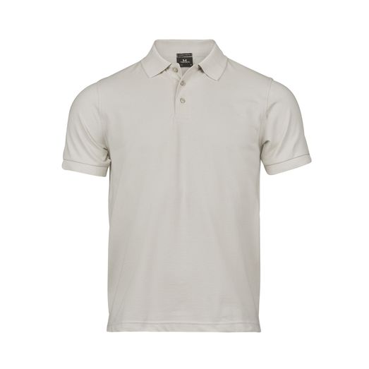 Tee Jays Men's Luxury Stretch Polo Cement