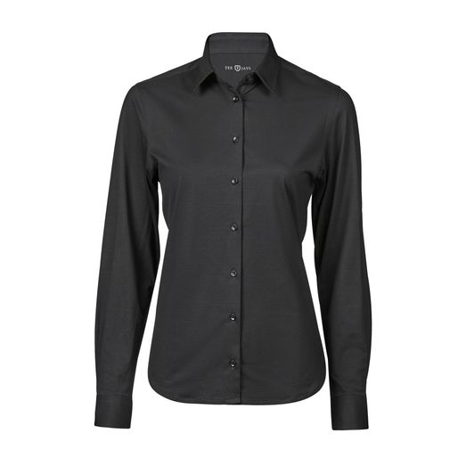 Tee Jays Women's Active Stretch Shirt Black