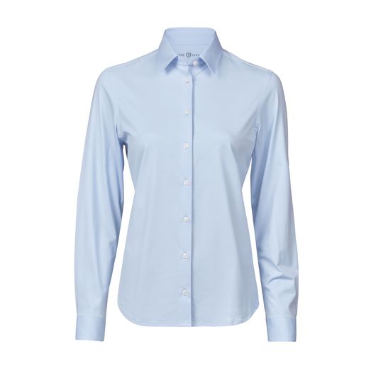 Tee Jays Women's Active Stretch Shirt Light Blue