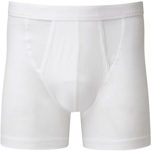 Fruit Of The Loom Underwear Classic Boxer 2 Pack - White