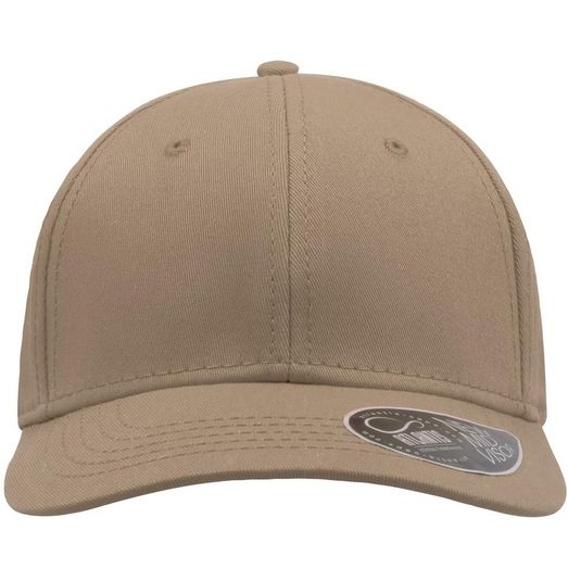 Atlantis Pitcher Flexible Fit 6 Panel Cap - Khaki