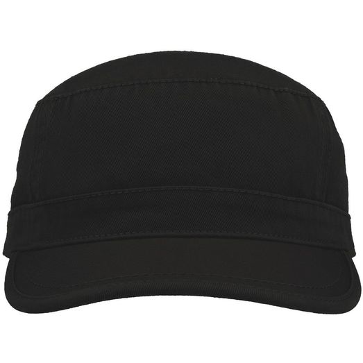 Atlantis Urban Military Cap Chino Cotton - Black