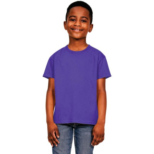 Casual Classics Ringspun Youth Classic T-Shirt 150 - Purple