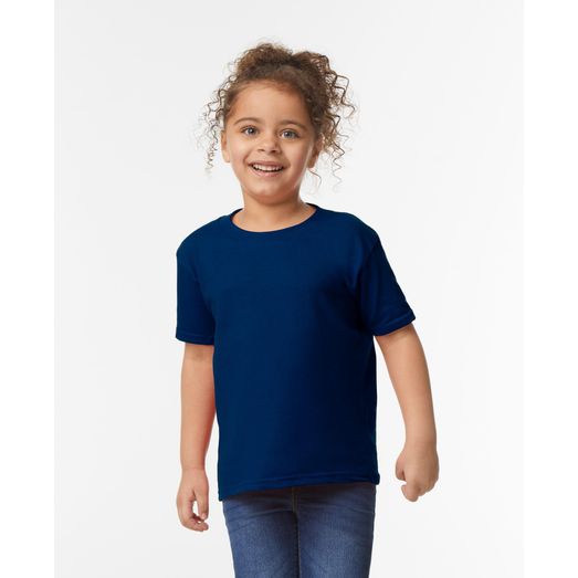 Gildan Heavy Cotton T-Shirt Toddler - Navy Blue