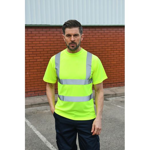 Korntex High Vis T-Shirt - Yellow