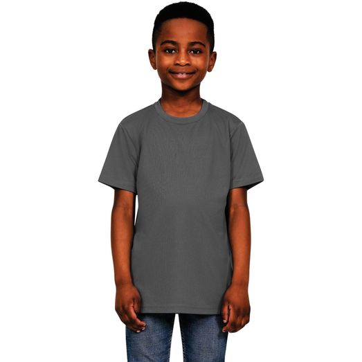 Casual Classics Original Tech T-Shirt Shirt Kids - Charcoal