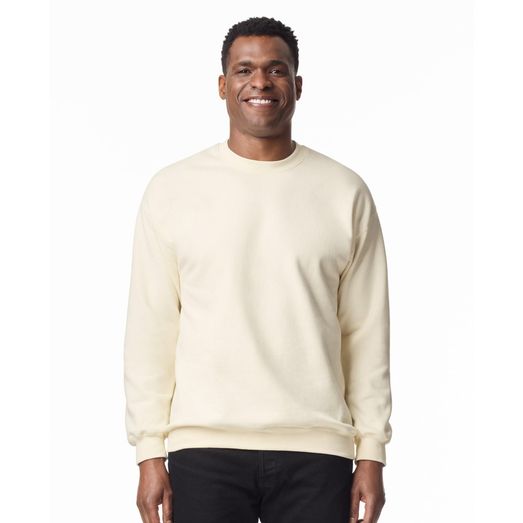 Gildan Softstyle Midweight Sweatshirt - Off White