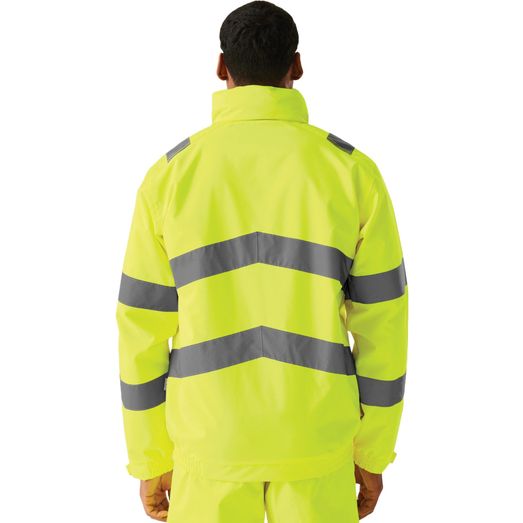 Regatta Professional Pro Contract Hi Vis Dover Jacket - Yellow