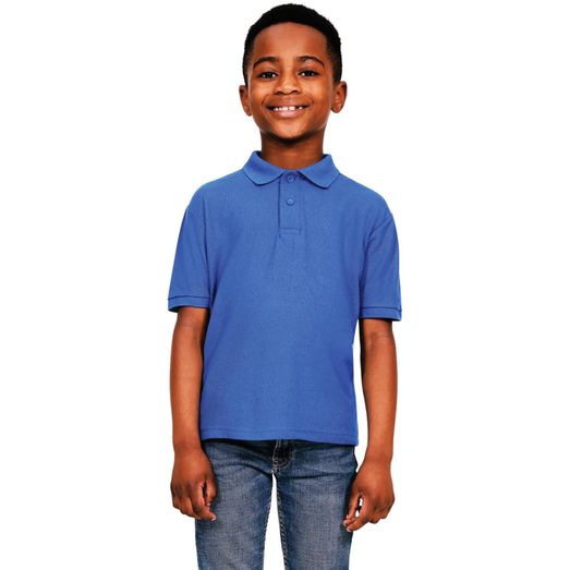 Casual Classics Classic Polycotton Pique Polo 190gm Kids - Royal Blue