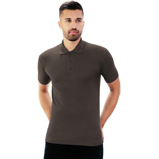 Casual Classics Classic Polycotton Pique Polo 190gm Mens - Charcoal