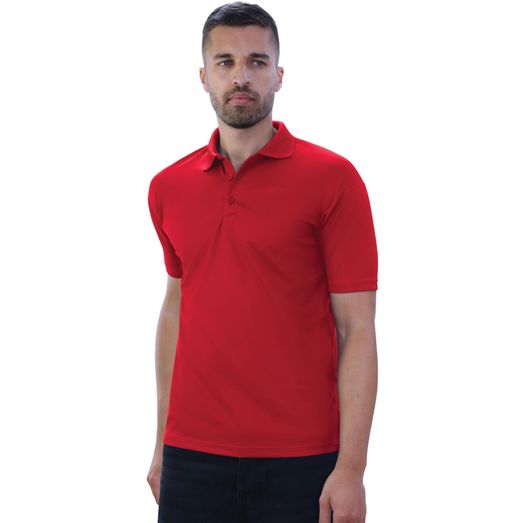 Casual Classics Original Tech Pique Polo - Red