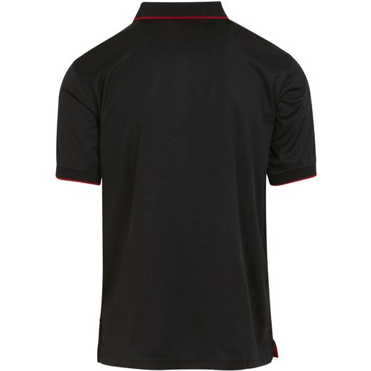 Regatta Professional Navigate Recycled Short Sleeve Polo - Black/Classic Red