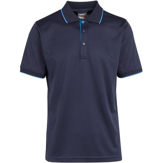 Regatta Professional Navigate Recycled Short Sleeve Polo - Navy/French Blue