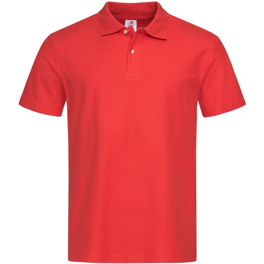 Stedman Classic Polo 170 Mens - Scarlet Red