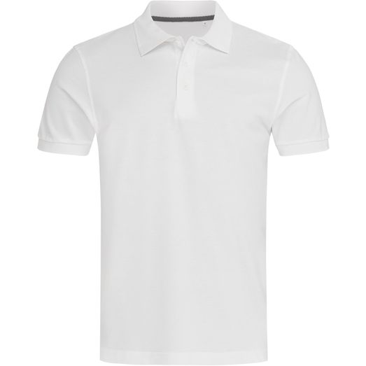 Stedman Lux Polo 180 Mens - White