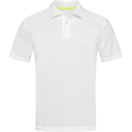Stedman Mesh Polo 140 Mens - White