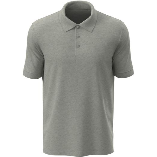 Stedman Stars Harper Cotton Polo - Heather Grey