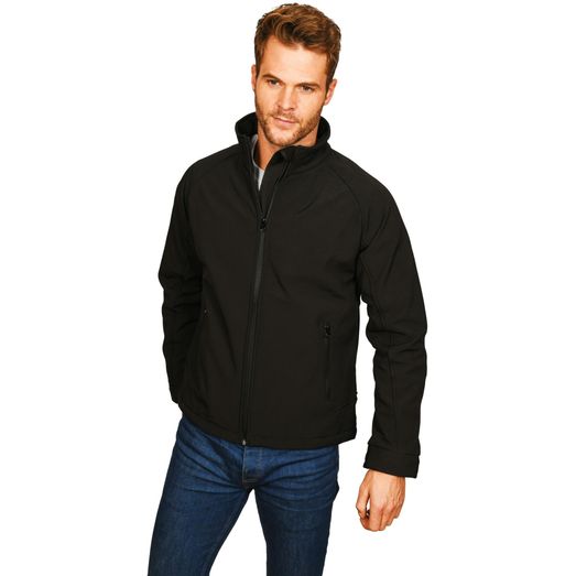 Absolute Apparel Boreal 3 Layer Soft Shell Jacket - Black