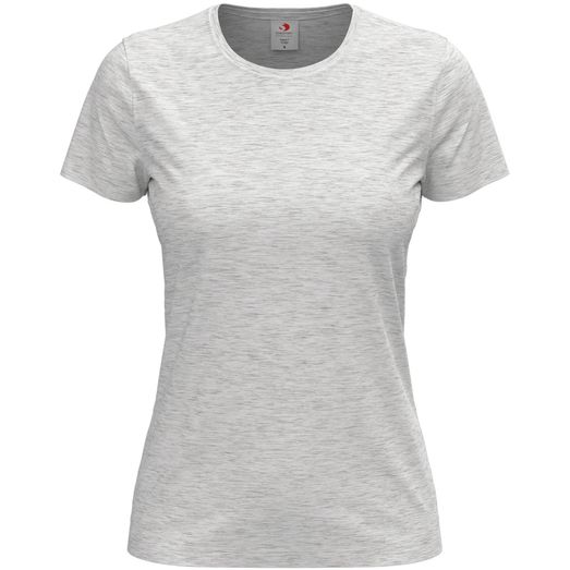 Stedman Classic T-Shirt Fitted 155 Ladies - Ash Grey