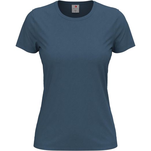 Stedman Classic T-Shirt Fitted 155 Ladies - Denim Blue
