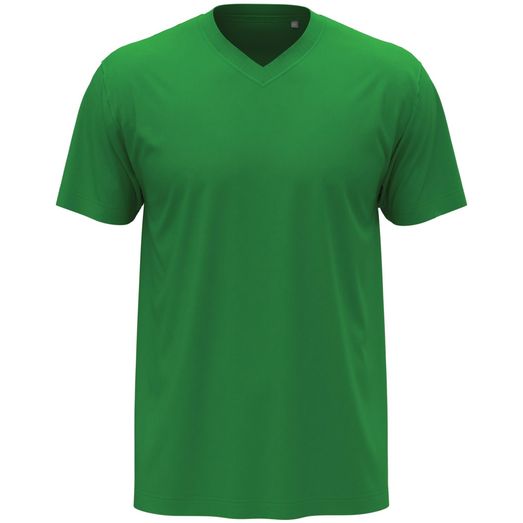 Stedman Classic T-Shirt V Neck 155 Mens - Kelly Green