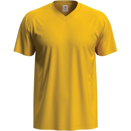 Stedman Classic T-Shirt V Neck 155 Mens - Sunflower