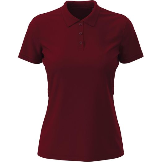 Stedman Lux Cotton Polo 180 Ladies - Bordeaux