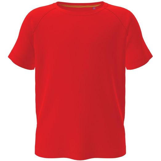 Stedman Mesh Raglan 140 Kids - Scarlet Red