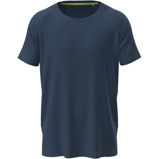 Stedman Mesh Raglan 140 Mens - Navy Blue