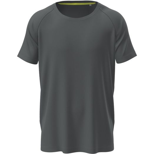 Stedman Mesh Raglan 140 Mens - Slate Grey