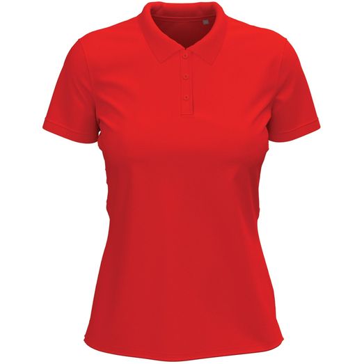 Stedman Stretch Polo Ladies 210 - Scarlet Red