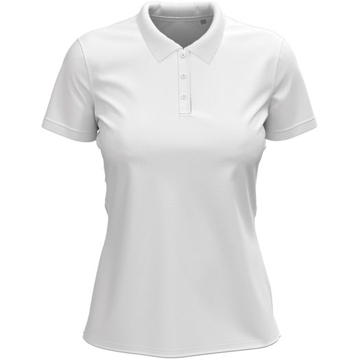 Stedman Stretch Polo Ladies 210 - White