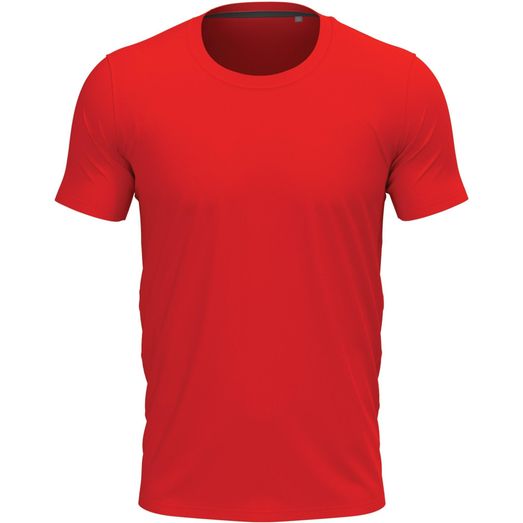Stedman Stretch T-Shirt 170 Mens - Scarlet Red