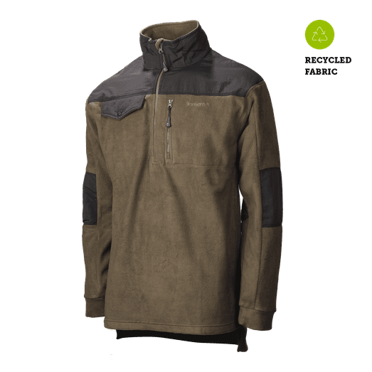 Betacraft Quest Men's ECO Olive Green Half Zip Fleece