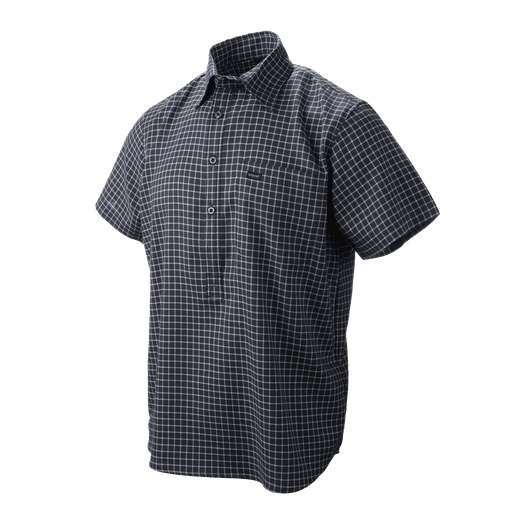 Betacraft Men's Horizon Dark Navy/Cream Short Sleeved Shirt