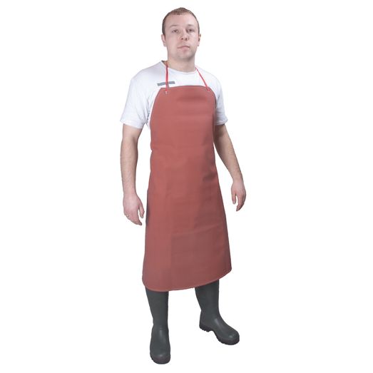 Duratough Apron Red Rubber