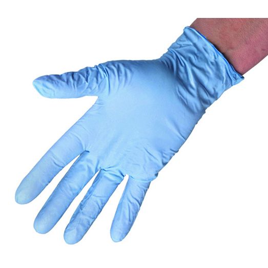febra™ Original Nitrile Milking Glove, Blue Powder Free (100Pk)