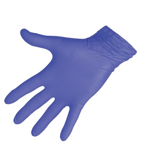 febra™ Violet Nitrile Milking Glove, Powder Free (100Pk)
